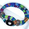 Stoff Armband verschiedene Farben Aztek Muster für Chunk L