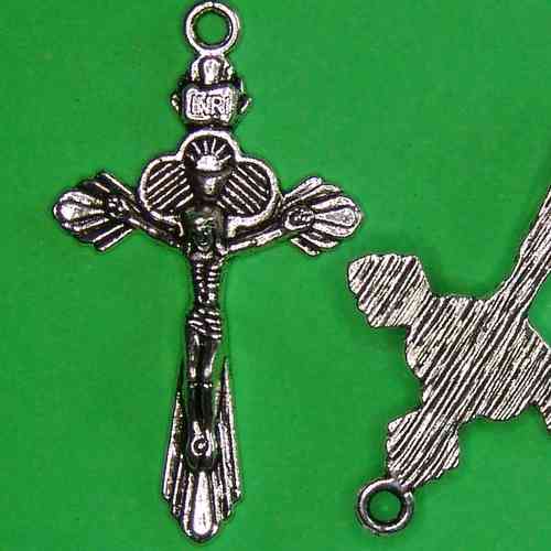 Kreuz mit Jesus figur Kelch Metallanhänger