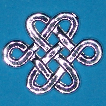 10x keltischer Knoten Zwischenstück Anhänger