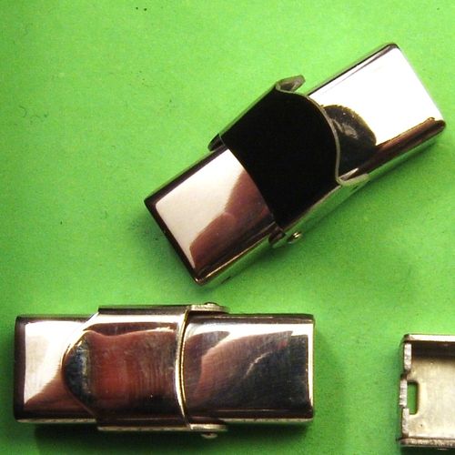 Edelstahl Clip Verschluss ohne Kleben für 8mm (Uhren)Band
